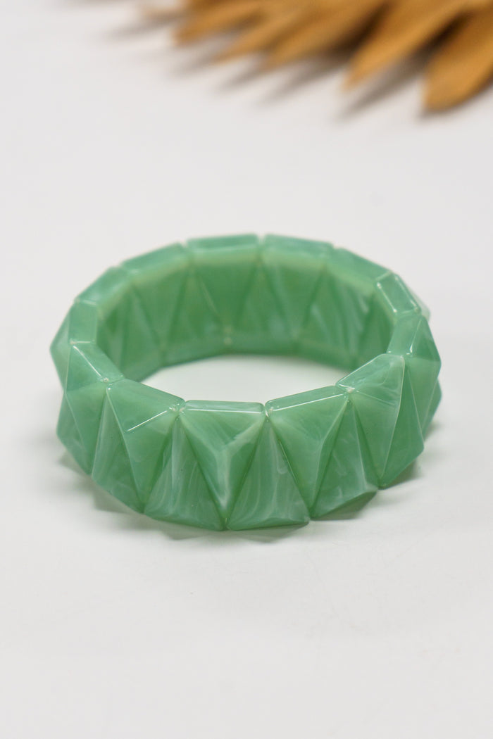 Island Glow Faceted Bangle | Shop Coco Rose Boutique Beach & Resort Wear