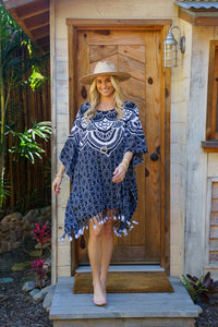 Mandala Short Caftan | Shop Bali Queen