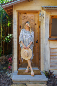 Mandala Short Caftan | Shop Bali Queen