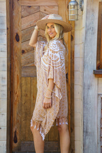 Mandala Short Caftan | Shop Bali Queen