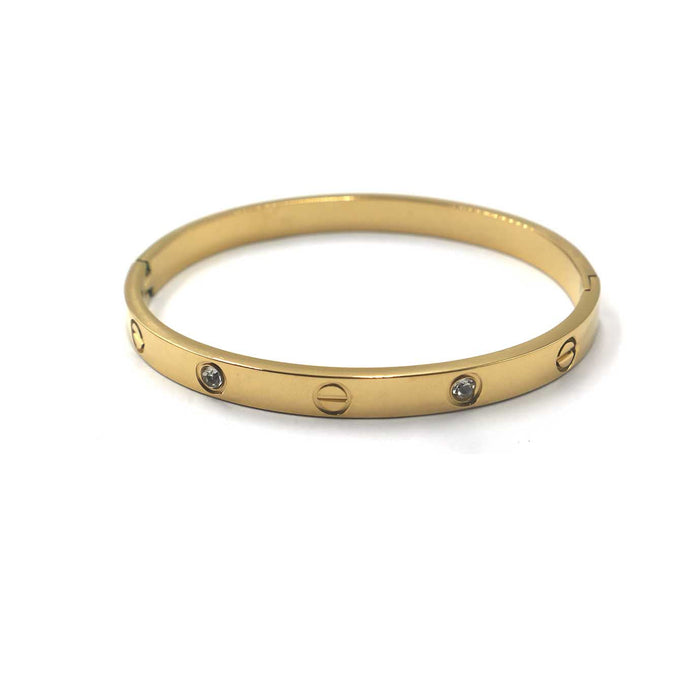 Crystal Screw Bangle | Shop Bali Queen