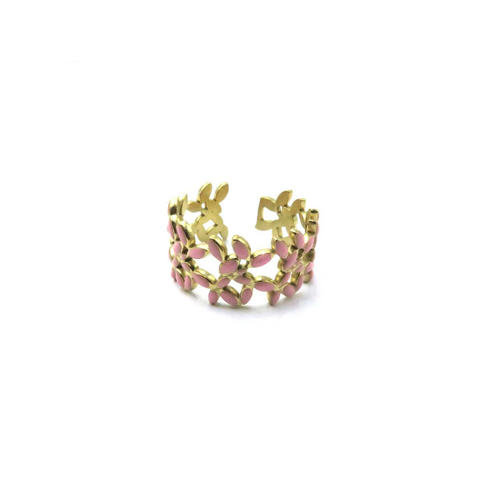 Pink Butterfly Garden Ring | Shop Bali Queen