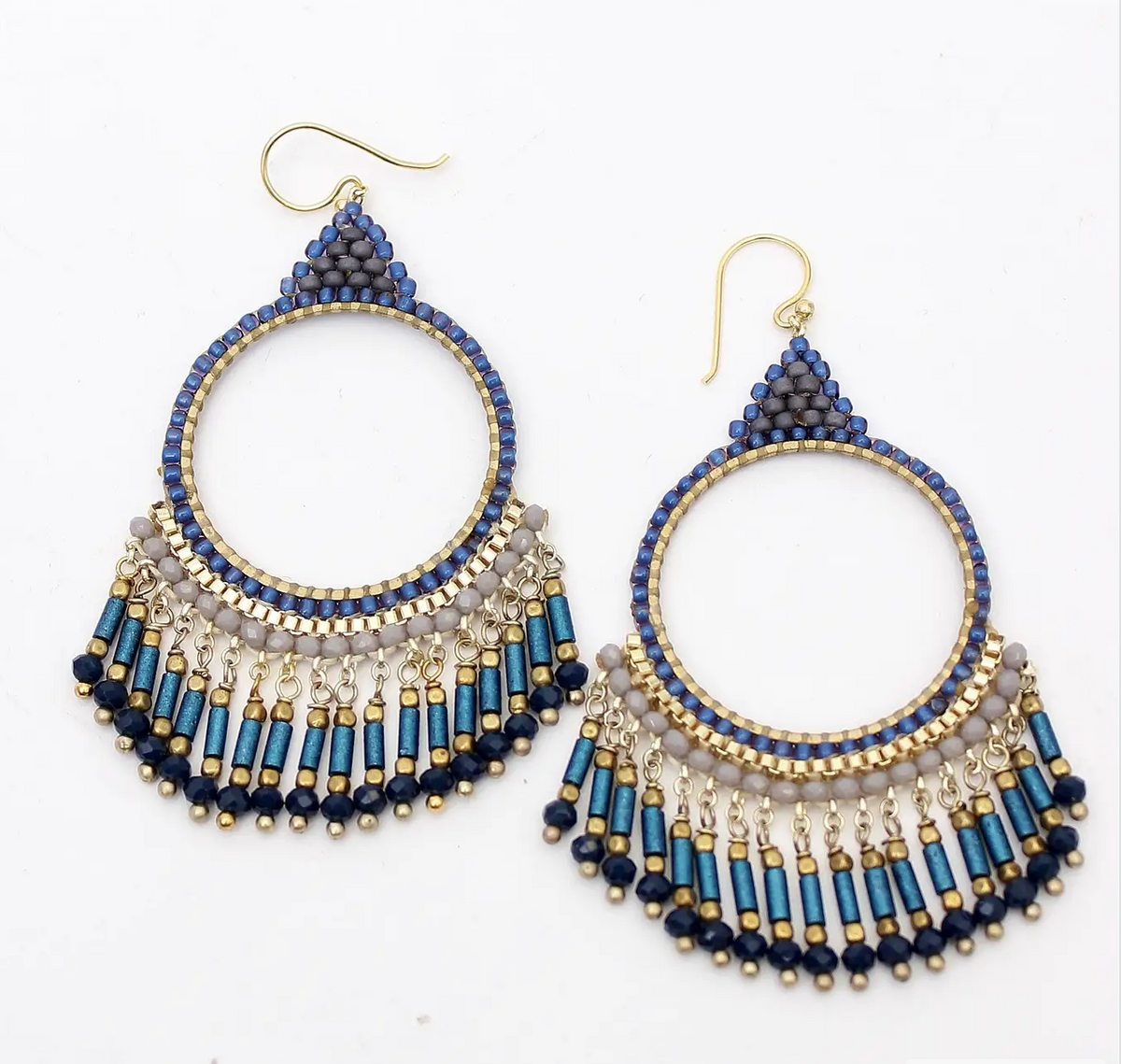 Lg Round Thai Chandelier Earrings | Shop Bali Queen