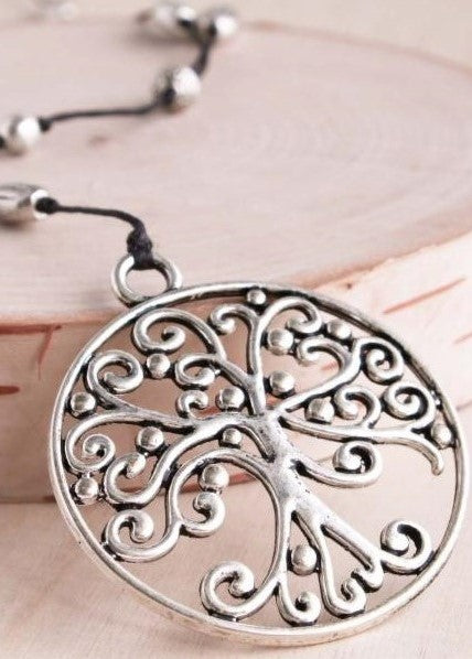 Scroll Tree Of Life Alloy Necklace | Shop Bali Queen