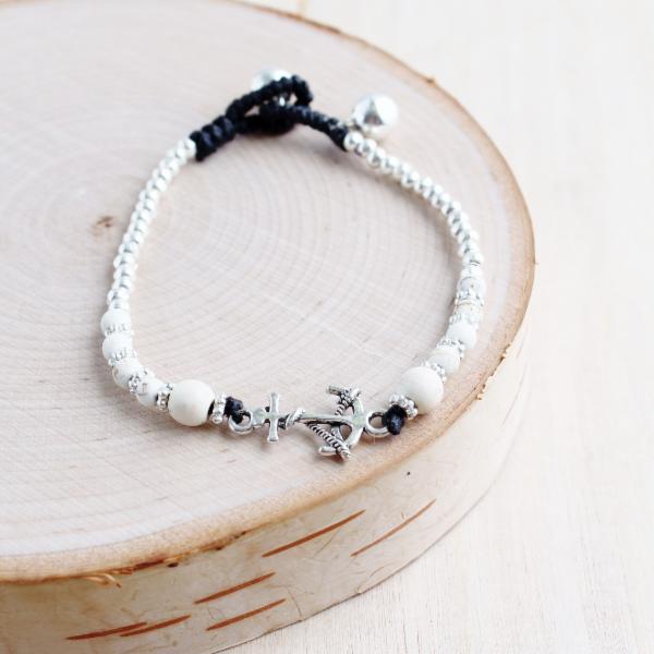 Anchor Stone Alloy Bracelet | Shop Bali Queen