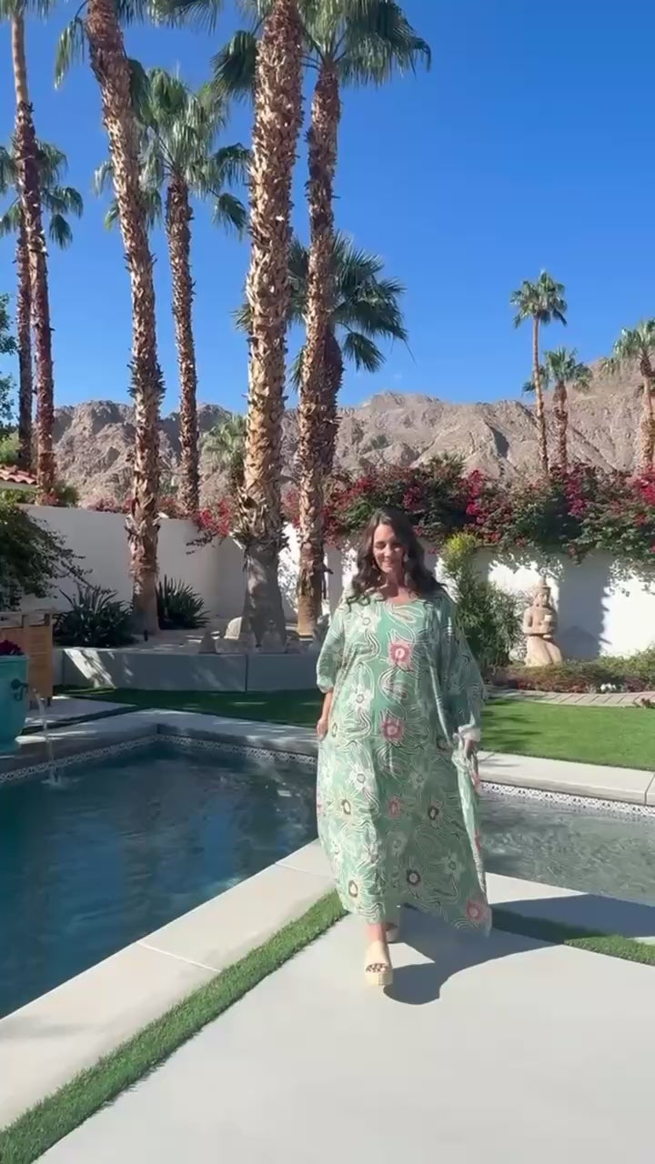 Tiger Lily Long Caftan