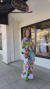 Hanalei Open Shoulder Caftan | Shop Coco Rose Boutique Beach & Resort Wear