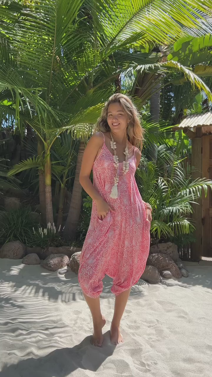 Siesta Key Genie Jumpsuit | Shop Coco Rose Boutique Beach & Resort Wear