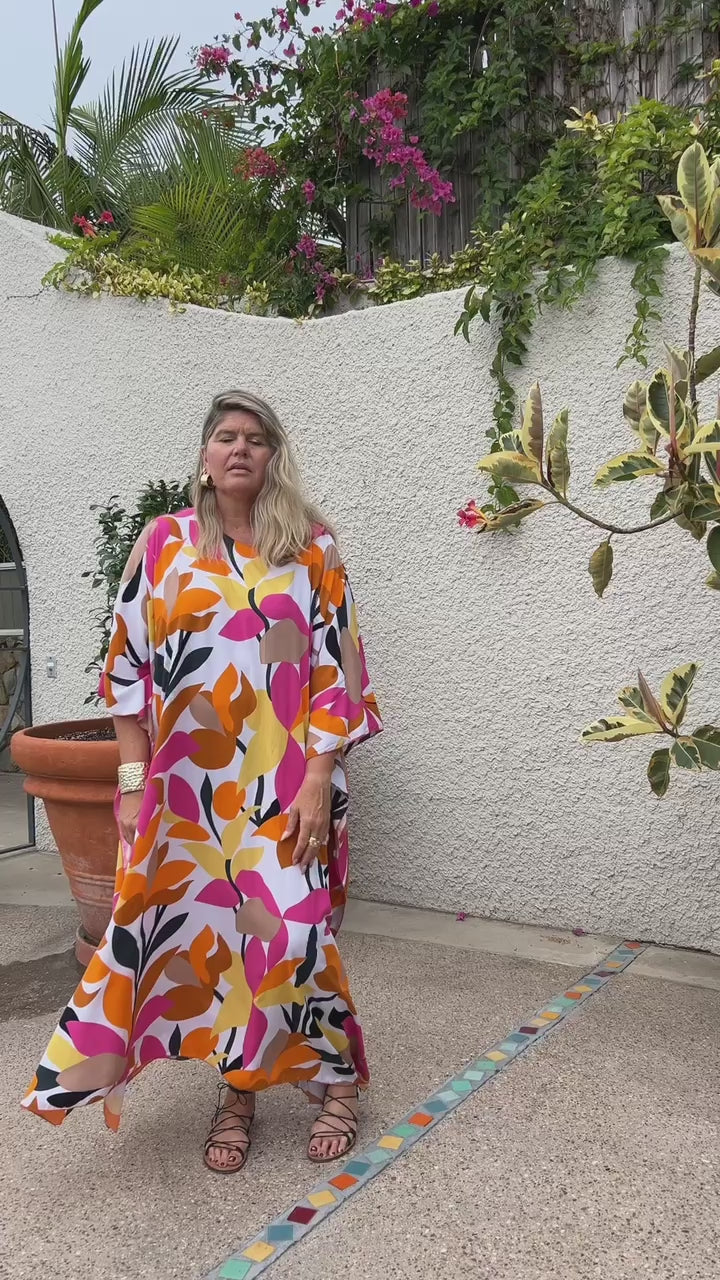 Palm Springs Long Caftan | Shop Coco Rose Boutique Beach & Resort Wear