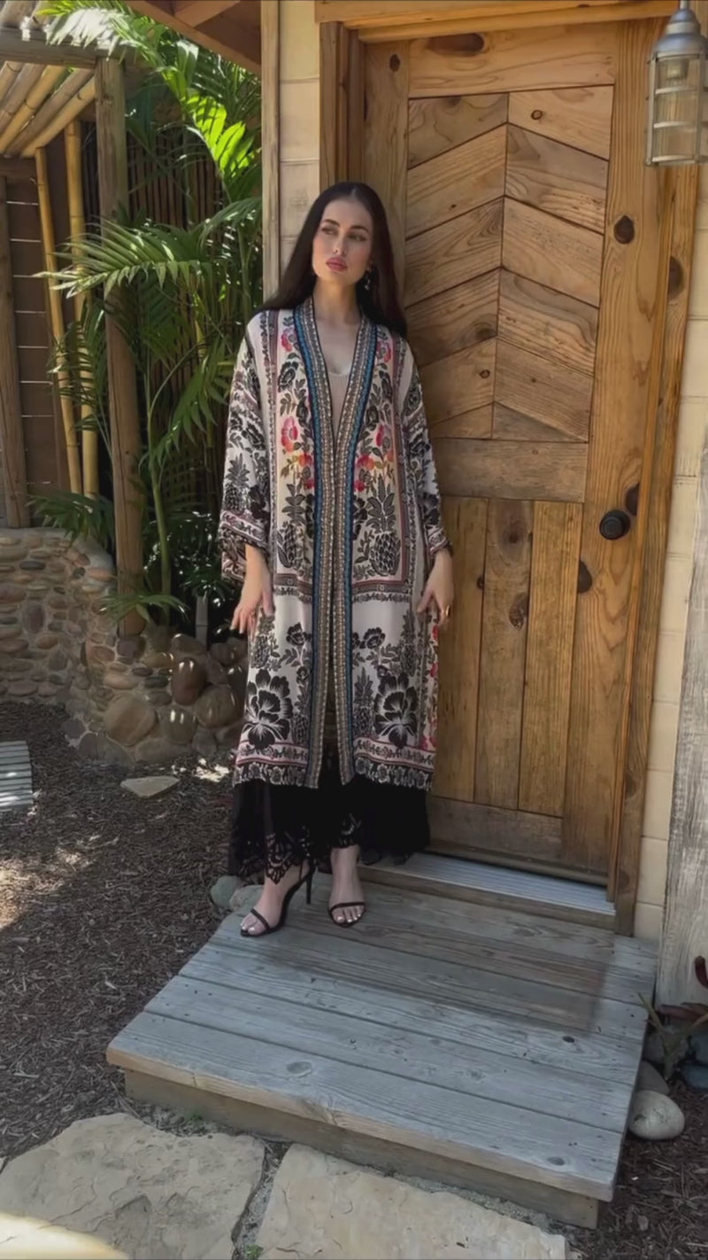 Bombay Jeweled Kimono