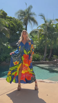 Hanalei Open Shoulder Caftan | Shop Coco Rose Boutique Beach & Resort Wear