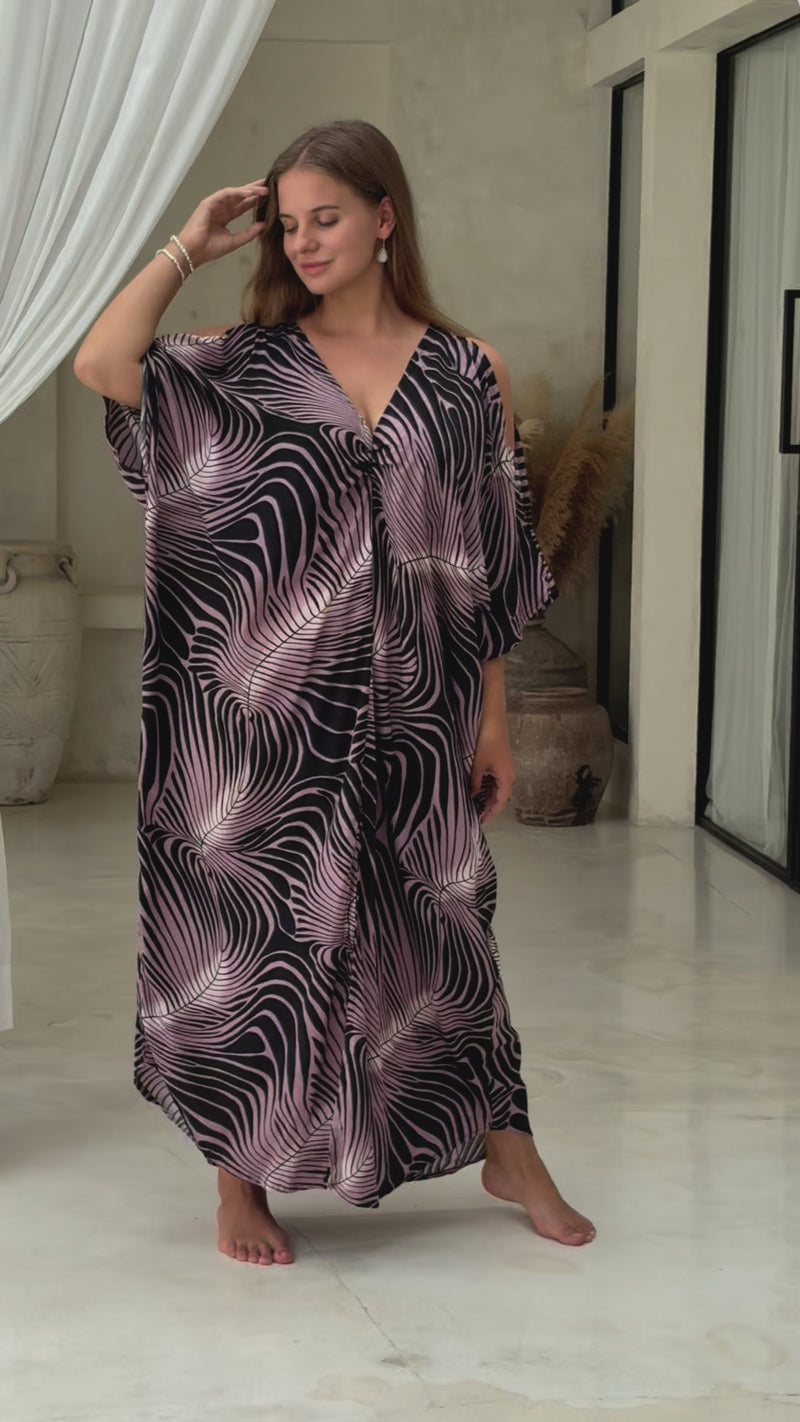 Kai Open Shoulder Caftan | Shop Coco Rose Boutique Beach & Resort Wear