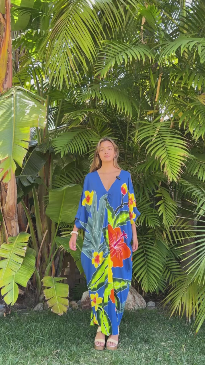 Hanalei Open Shoulder Caftan | Shop Coco Rose Boutique Beach & Resort Wear