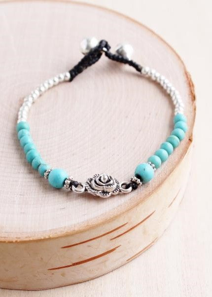 Rose Stone Alloy Bracelet | Shop Bali Queen