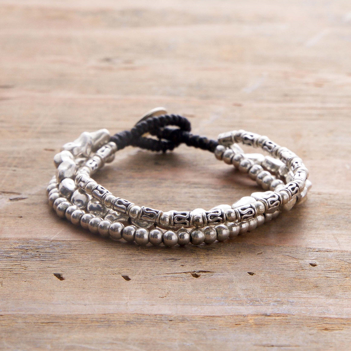 Triple Strand Premium Alloy Bracelet | Shop Bali Queen