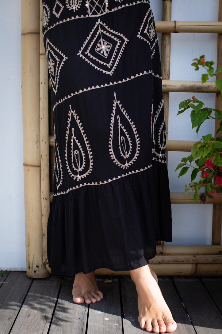 roseta, dress, new arrival, bali queen, coco rose, embroidery, sequin