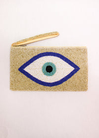 Large Evil Eye Clutch | Shop Coco Rose Boutique Beach & Resort Wear