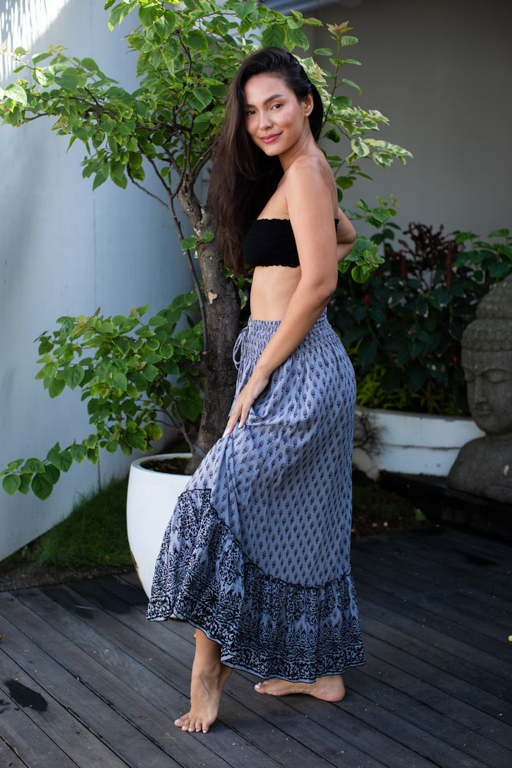 skirt, mia, bottoms, new arrival, rayon, resort wear, bali queen, coco rose