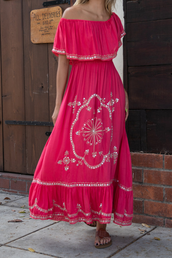 Roseta Off The Shoulder Dress | Shop Coco Rose Boutique Beach & Resort Wear