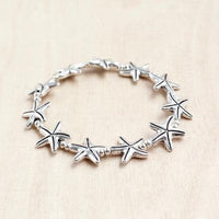 Cloria Starfish Alloy Stretch Bracelet