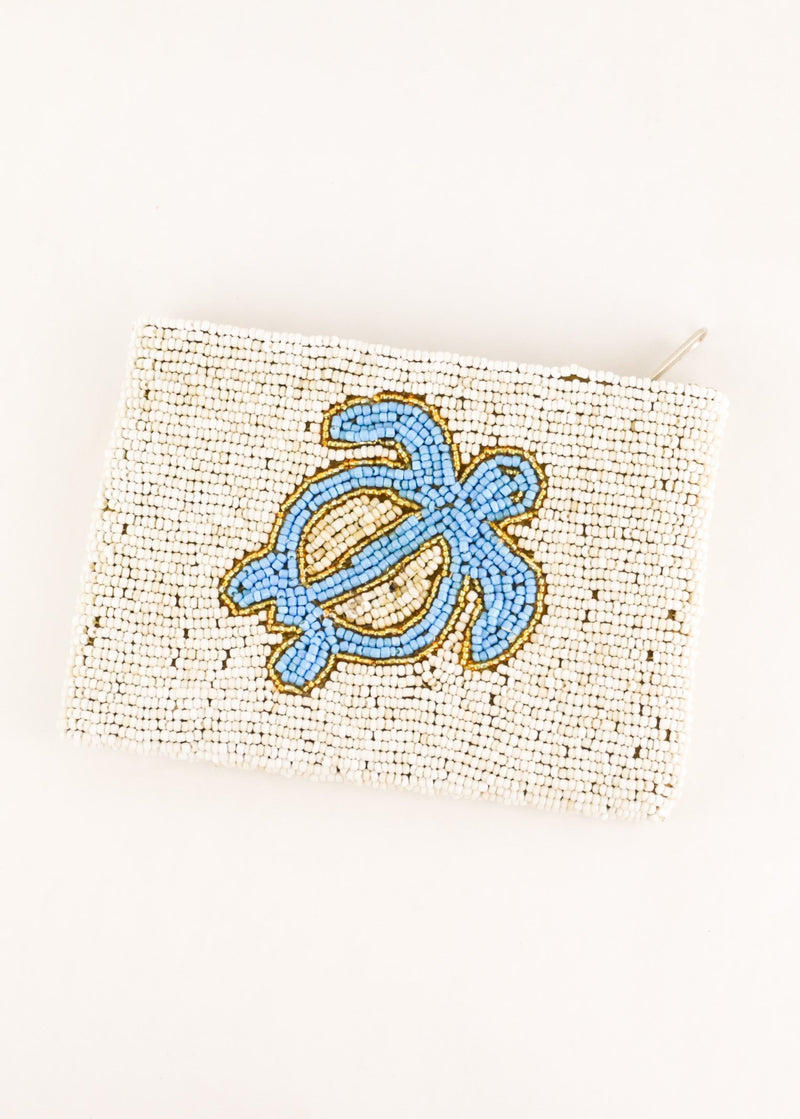 Turtle Beaded Coin Bag | Shop Coco Rose Boutique Beach & Resort Wear