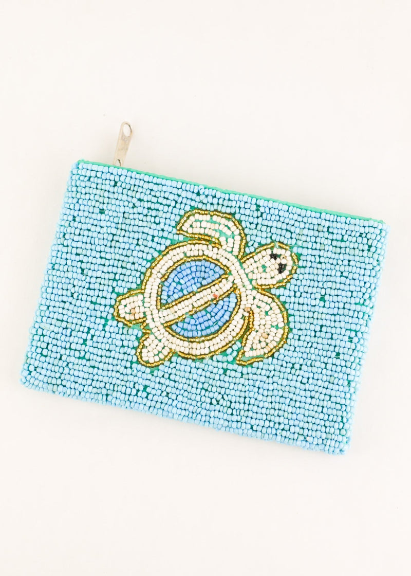 Turtle Beaded Coin Bag | Shop Coco Rose Boutique Beach & Resort Wear