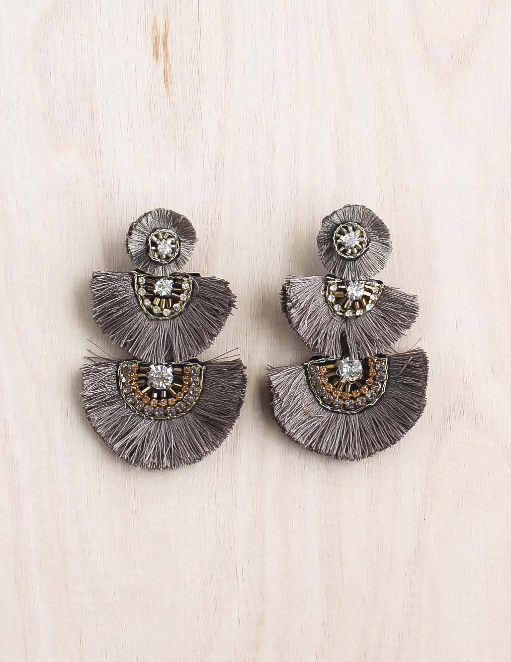 navajo earring, statement earring, beaded earring, fan earring, bali, bali queen, coco rose, raja