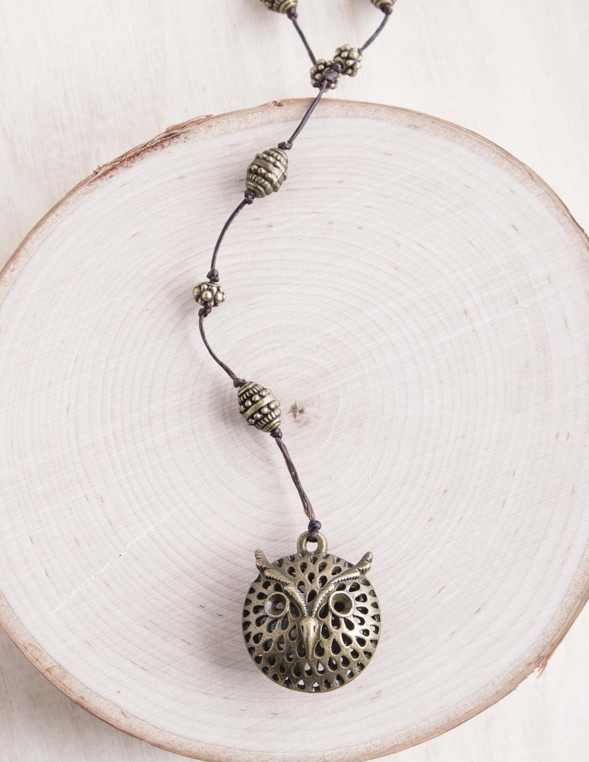 Owl Alloy Necklace