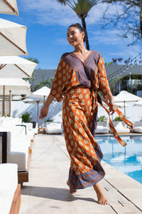  kimono top, top, alana, rayon, resort wear, bali queen, coco rose