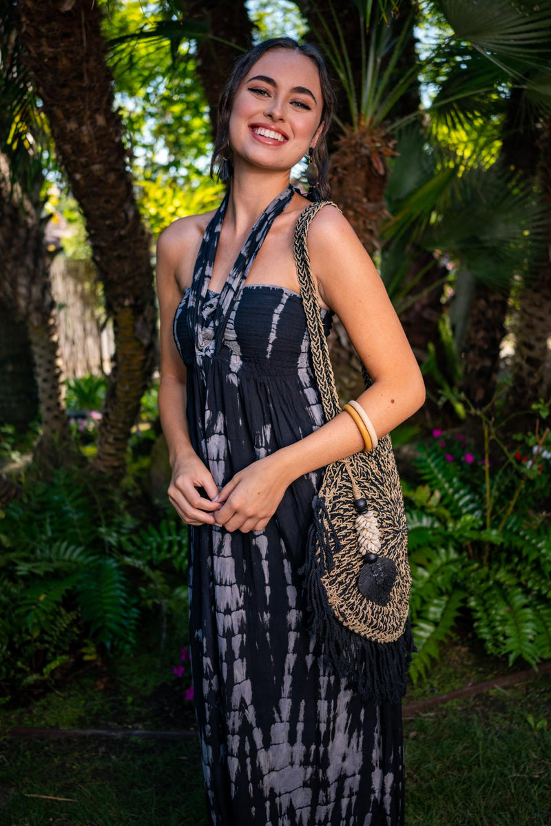 Tie Me Up Maxi | Vacation Ready Maxi Dresses Boho Chic Styles | Coco Rose M/L / Taupe / Rayon Tie Me Up Maxi | Vacation Ready Maxi Dresses Boho Chic Styles | Coco Rose M/L / Taupe / Rayon