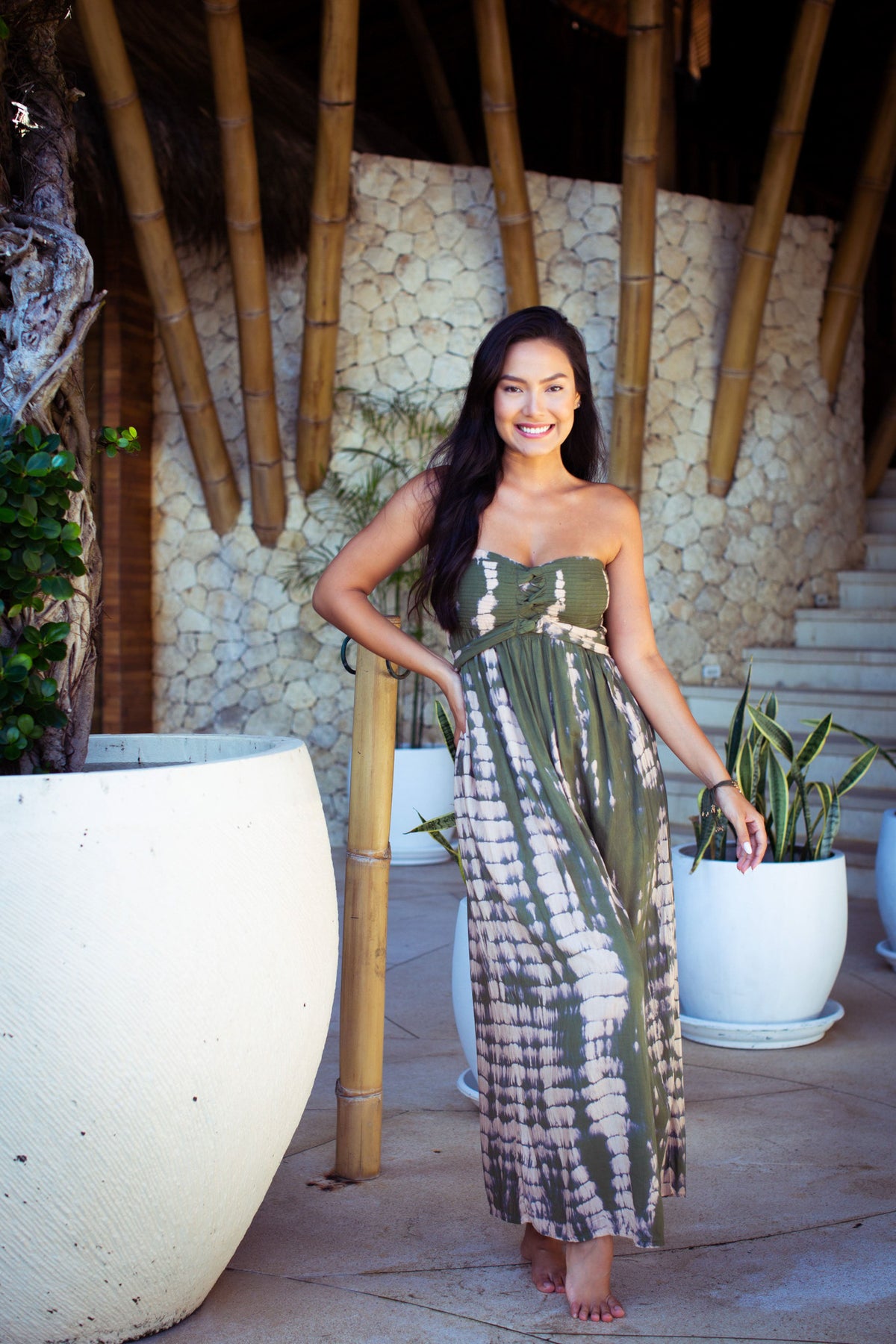 Tie Me Up Maxi | Vacation Ready Maxi Dresses Boho Chic Styles | Coco Rose S/M / Olive / Rayon Tie Me Up Maxi | Vacation Ready Maxi Dresses Boho Chic Styles | Coco Rose S/M / Olive / Rayon