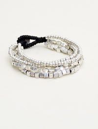 Five Strand Multi Alloy Bracelet | Shop Coco Rose Boutique Beach & Resort Wear