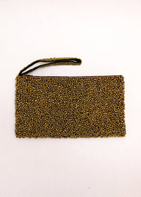 Pebbles Beaded Clutch