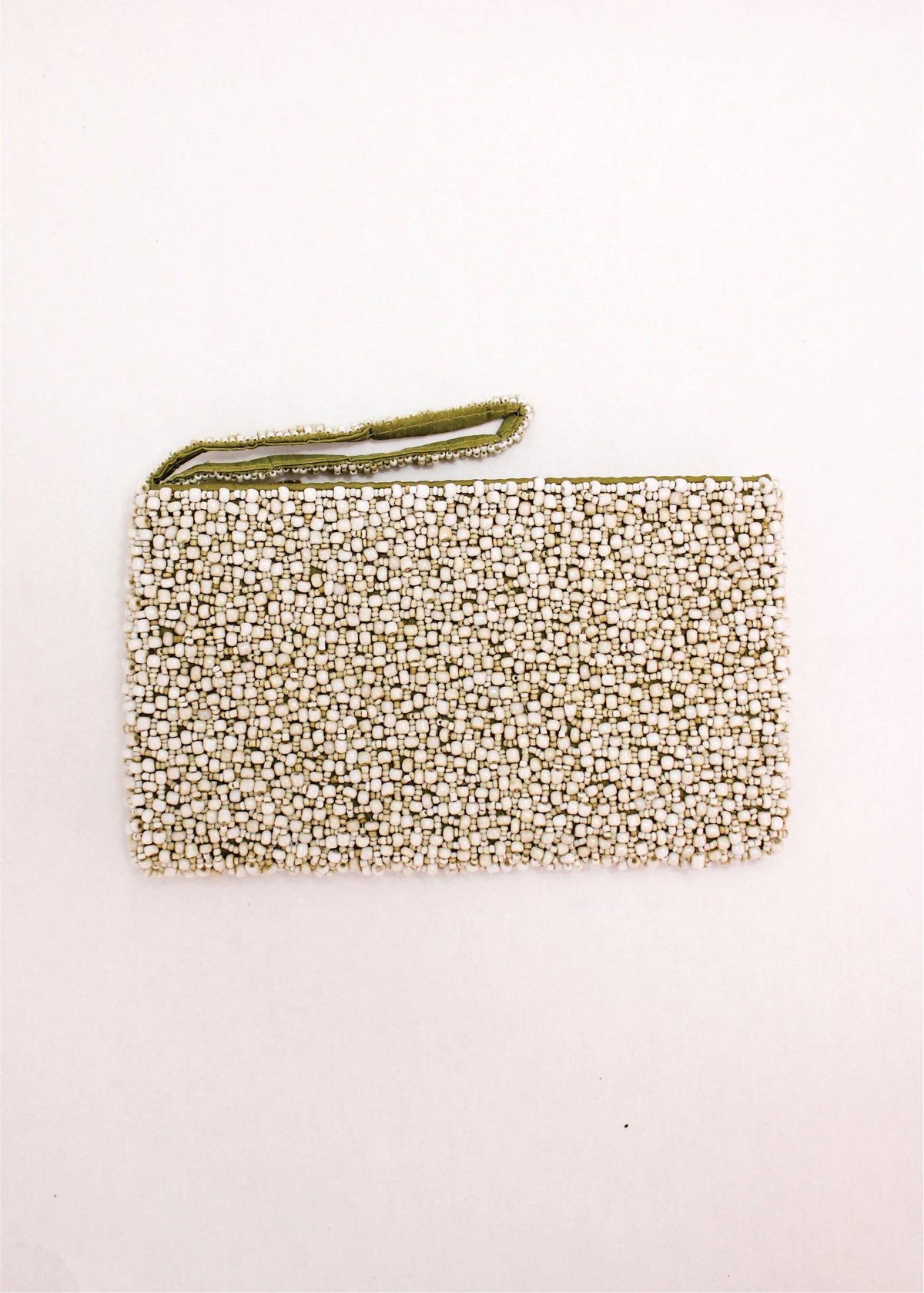 Pebbles Beaded Clutch