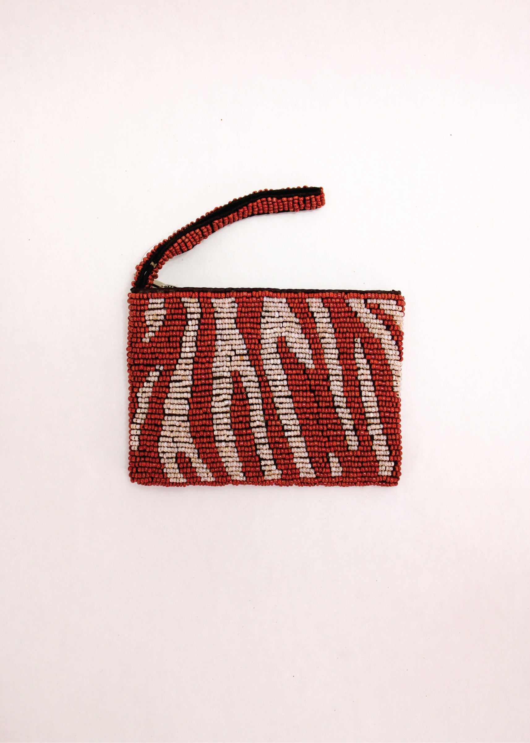 Zebra Beaded Coin Bag – Coco Rose